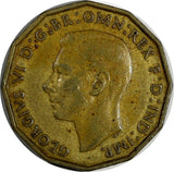 Great Britain George VI 1939 3 Pence KM# 849 (20 234)