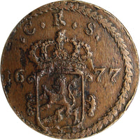 Sweden CARL XI 1677 Ore, S.M. NGC AU53 BN TOP GRADED ! OVERSIZE SLAB KM#264a (1)
