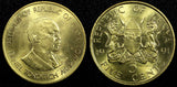 KENYA Daniel Toroitich Arap Moi Nickel-Brass 1991 5 Cents UNC KM# 17  (24 124)