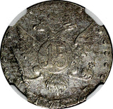 Russia Catherine II Silver 1787 SPB 15 Kopeks NGC XF DETAILS C# 62c  (027)