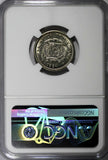 DOMINICAN REPUBLIC 1984 MO 5 Centavos NGC MS65 Sanchez and Mella KM# 59 (15)