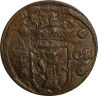 Sweden Christina (1632-1654) Copper 1634 1/4 Ore 29.45mm KM# 152.2 (14 212)