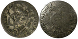 Swiss Cantons CHUR Joseph Benedict Silver 1732 3 Kreuzer SCARCE KM# 271 (541)