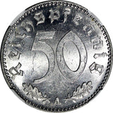 Germany - Third Reich 1943 A 50 Reichspfennig WWII Issue NGC MS63 KM# 96 (07)