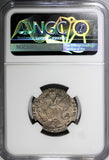 Russia Catherine II Silver 1771 SPB TI 20 Kopeks NGC VF35 Toned C# 63a.2 (055)