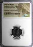 ROMAN.Gallienus AD 253-268  BI Double-Denarius/ Pax,The Goddess of Peace NGC (5)