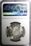 SWEDEN Oscar II Silver 1907 EB 2 Kronor NGC MS63 Golden Wedding Anniv.KM#776 (7)