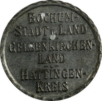 Germany Bochum Gelsenkirchen Hatingen Steel Notgeld 1918 10 Pfennig Funck# 49.1