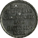 Germany Bochum Gelsenkirchen Hatingen Steel Notgeld 1918 10 Pfennig Funck# 49.1