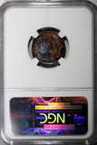 SWEDEN Carl XV Adolf Bronze 1870 1 ORE NGC MS63 RB RED-BROWN KM#705 (002)