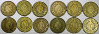 FINLAND LOT OF 12 COINS Aluminum-Bronze 1928-1936 10 Markkaa KM# A32