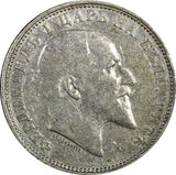 Bulgaria Ferdinand I Silver 1910 1 Lev Toned KM# 28 (22 187)