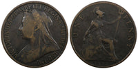 Great Britain Victoria Bronze 1897 1 Penny  KM# 790 (20 597)