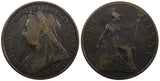 Great Britain Victoria Bronze 1897 1 Penny  KM# 790 (20 597)