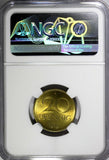 Germany-Democratic Republic Brass 1979 A 20 Pfennig NGC MS65 TOP GRADED KM#11(6)