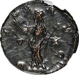Romano-Gallic Bi Double Denarius Victorinus AD 269-271 Goddess Peace NGC Ch AU/9