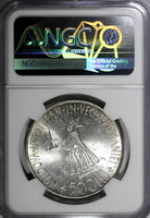 Romania Mihai I Silver 1941 500 Lei Bessarabia Reunion 37 mm NGC MS62 KM# 60 (1)