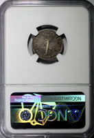 Great Britain George II Silver 1746 4 Pence Maundy NGC XF40 KM# 570 (056)
