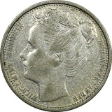 Netherlands Wilhelmina I Silver 1903 10 Cents 1 YEAR TYPE KM# 135