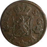 SWEDEN Adolf Frederick (1751-1771) Copper 1766 S.M.2 Ore 33.7 mm KM# 461(15 624)