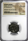 ROMAN Probus,AD 276-282 BI Aurellanianus / Felicitas standing NGC Ch AU (044)