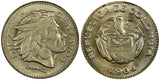 Colombia 1964 10 Centavos  Indio Chief Calarcá  UNC KM# 212.2 (272)
