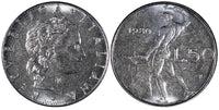Italy Stainless Steel 1980 50 Lire 24.8 mm KM# 95.1 (21 623)