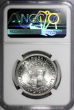 South Africa Elizabeth II Silver 1958 2-1/2 Shillings NGC MS63+ KM# 51 (019)