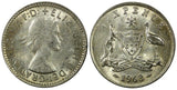 Australia Silver 1955-1963 6 Pence Sixpence XF-AU RANDOM PICK (1 Coin)KM# 58 (4)