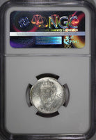 Norway Haakon VII Silver 1919 50 Øre NGC MS63 LAST YEAR .HIGH GRADED KM# 374 (1)