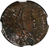 Roman Constantinian AD 330-340 AE3/4 NUMMUS NGC Rev.Constantinopolis/Victory (1)