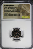 ROMAN Constantinian Dynasty AE3/4 Nummus AD 330-340 / She-Wolf &Twins NGC (142)
