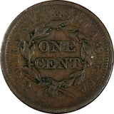 US Copper 1851 Braided Hair Large Cent 1 c. (17 103)
