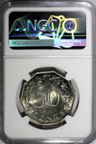 Malta Copper-Nickel 1972 50 Cents NGC MS65 Siege Monument KM# 12 (023)