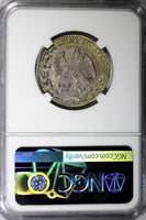 Mexico FIRST REPUB.Silver 1868 ZS YH 2 Reales NGC AU DETAILS Zacatecas KM#374.12