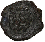 SICILY Italian states William II (1166-1189) AE 1 Follaro Lion Biaggi-1232 (63)
