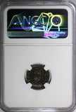 ROMAN Constantinian Dynasty AE3/4 Nummus AD 330-340 / She-Wolf &Twins NGC (125)