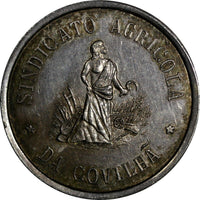 PORTUGAL SILVER PROOF MEDAL 1917  AGRICULTURAL COVILHA.30mm (18 803)