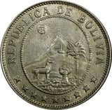 Bolivia Copper-Nickel 1939 50 Centavos KM# 182 ( 21 987)