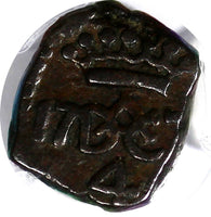 India-Danish, Tranquebar Copper (1770-77) 4 Cash PCGS XF40 TOP GRADED KM# 154.1