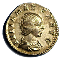Ancient Roman AD 218-224/5 Julia Maesa AR Denarius Nice Extremely Fine Condit.