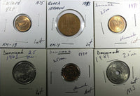 WORLD COINS LOT OF 20 Coins 1917-1993 Identified 2 x 2 Cardboard (18 111)