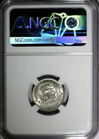 Great Britain George V (1910-1936) Silver 1921 6 Pence NGC MS62 KM# 815a.1