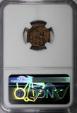 ROMAN.Gallienus AD 253-268  BI Double-Denarius / Rev. Pax   NGC (035)
