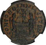 ROMAN Constantius I as Caesar AD 305-306 AE Post Reform Radiate /Jupiter NGC(33)