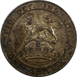 Great Britain George V Silver 1915 1 Shilling XF Toning KM# 816;S-4013 (11 371)