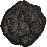 SICILY Italian states William II (1166-1189) AE 1 Follaro Lion Biaggi-1232 (163)