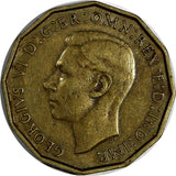 Great Britain George VI 1937 3 Pence 1st Year Type KM# 849 (20 232)