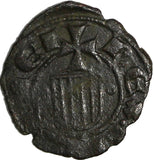 SICILY Italian states Alfonso I of Aregon (1416-1458) Billon  Denaro (19 930)
