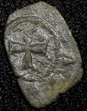 SICILY Italian states Manfred (1258-1266) Billon 1 Denaro 0.49g.Biaggi-1276 (21)